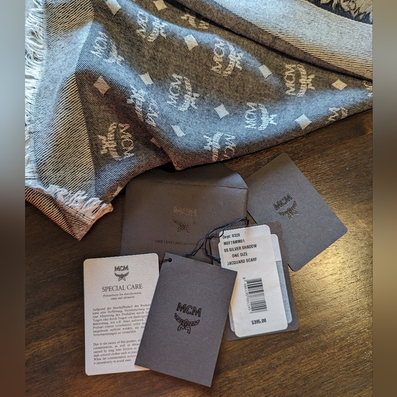 MCM shawl scarf - Picture 11 of 16